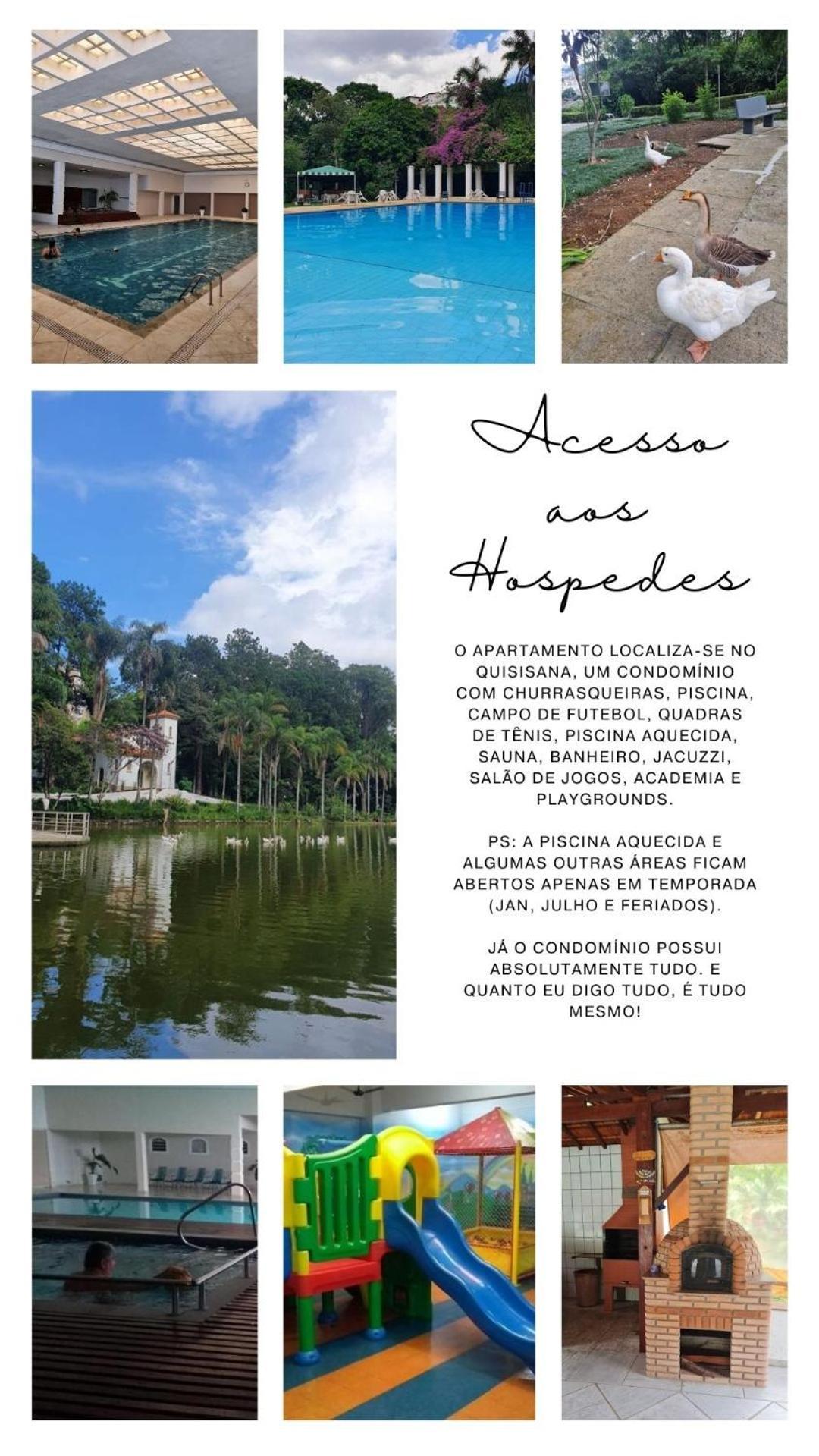 Apartamento Condominio Quisisana Centro Pocos De Caldas Lazer Completo, Uma Estrutura De Resort Eksteriør billede